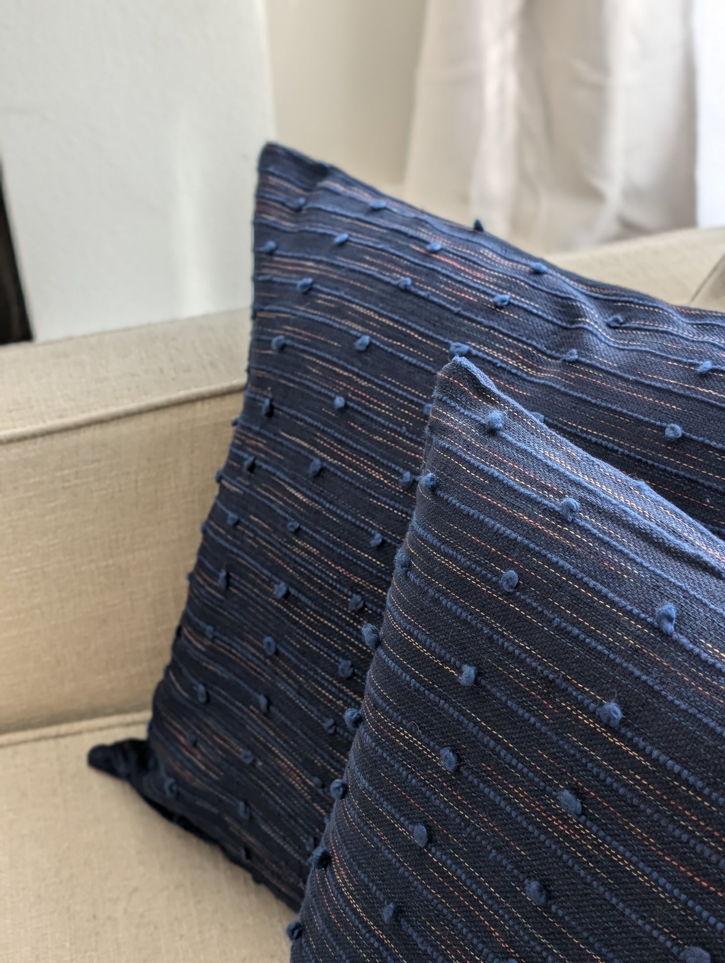 Indigo Pana Pillow Covers