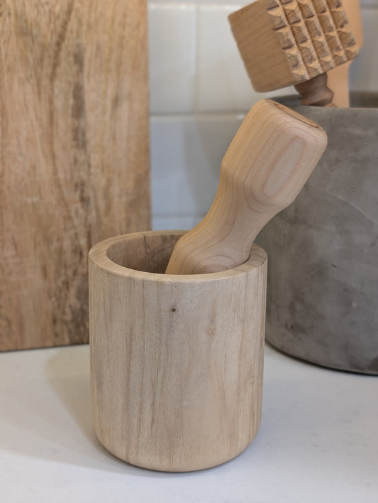 Natural Mortar & Pestle