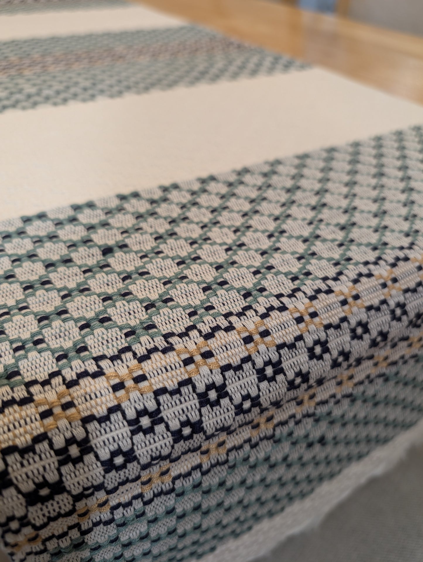 Aqua Table Runner