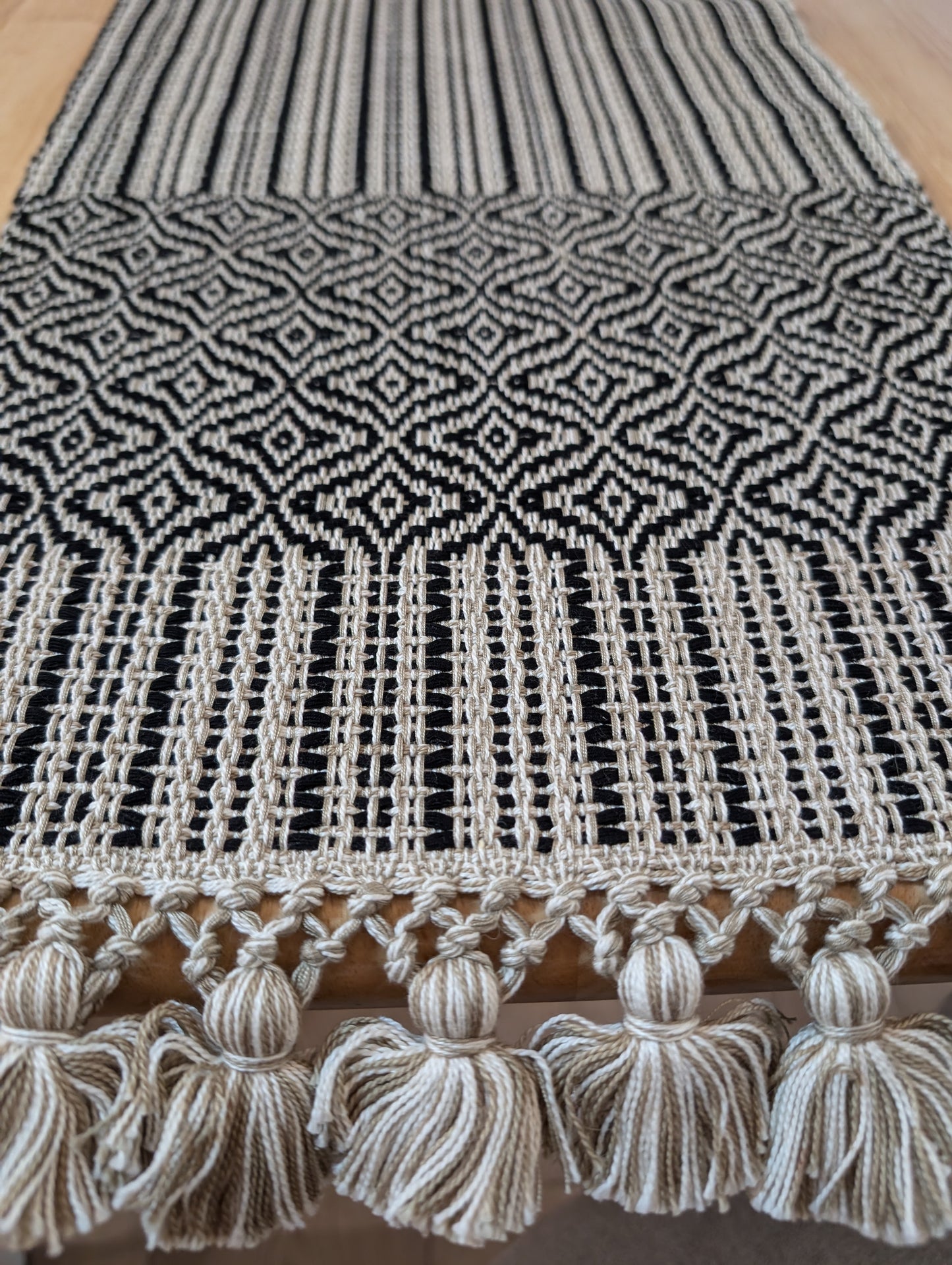 Ebony Table Runner