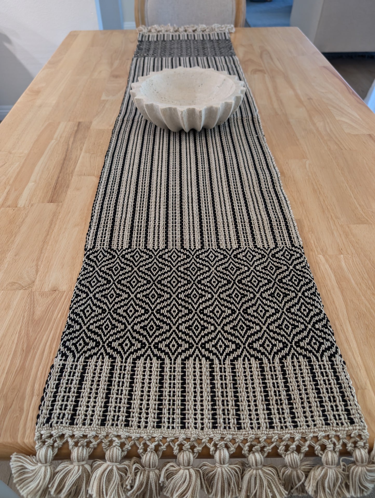 Ebony Table Runner