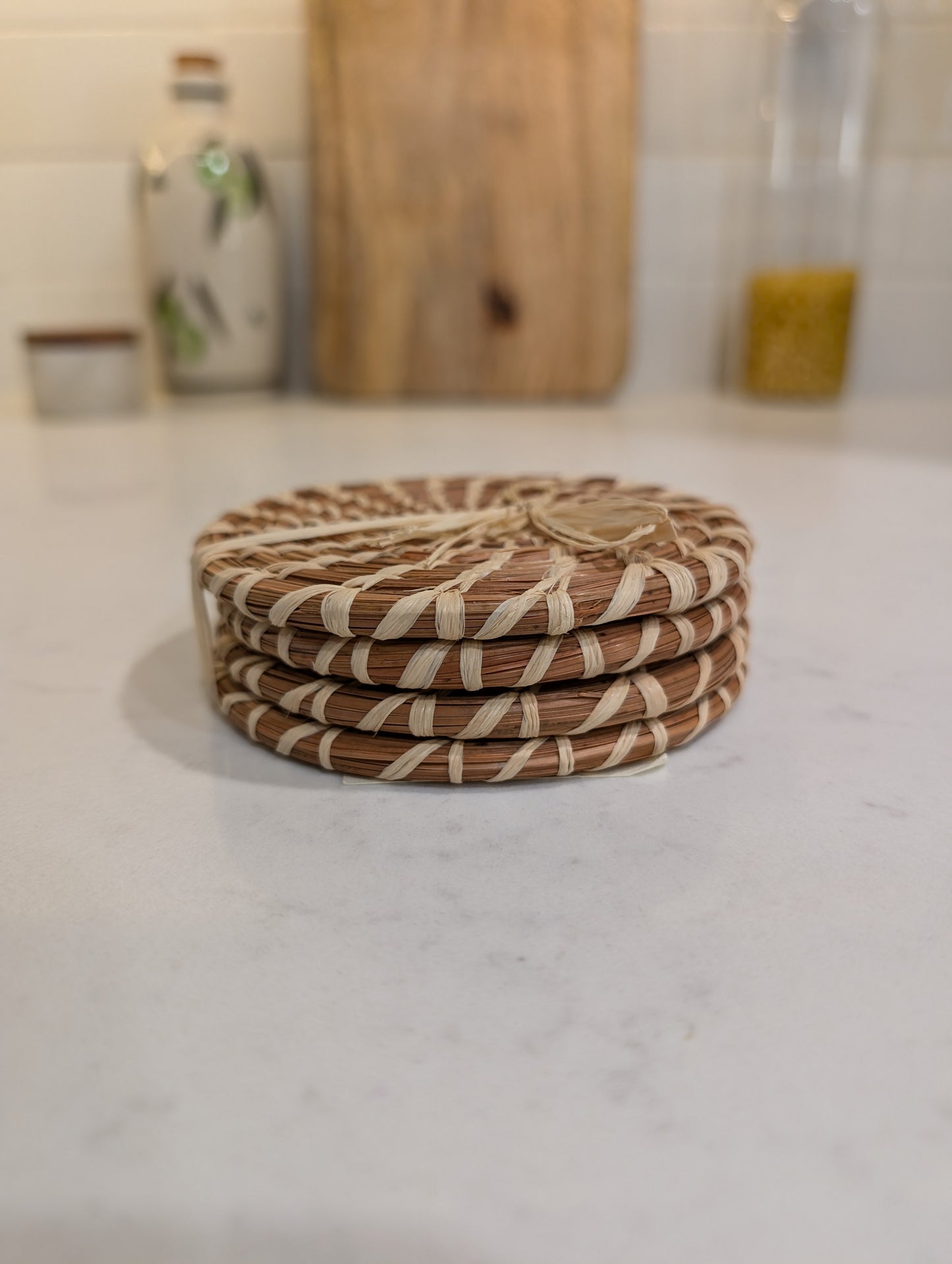 Pine Needle Coasters (set of 4)